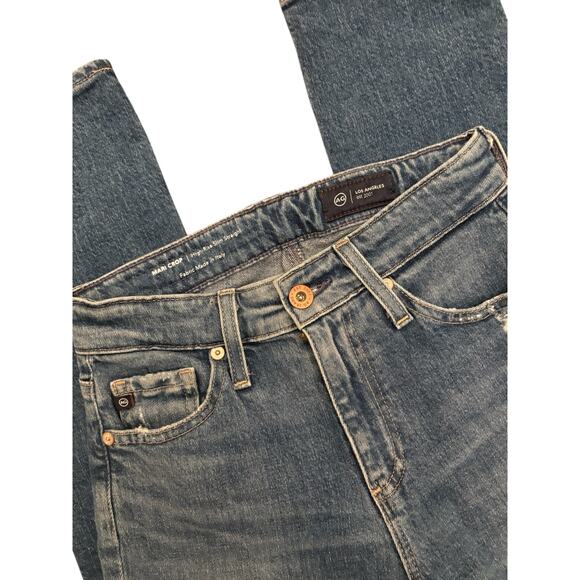 AG Mari Crop High Rise Slim Straight Jean Size 23 - Picture 4 of 9